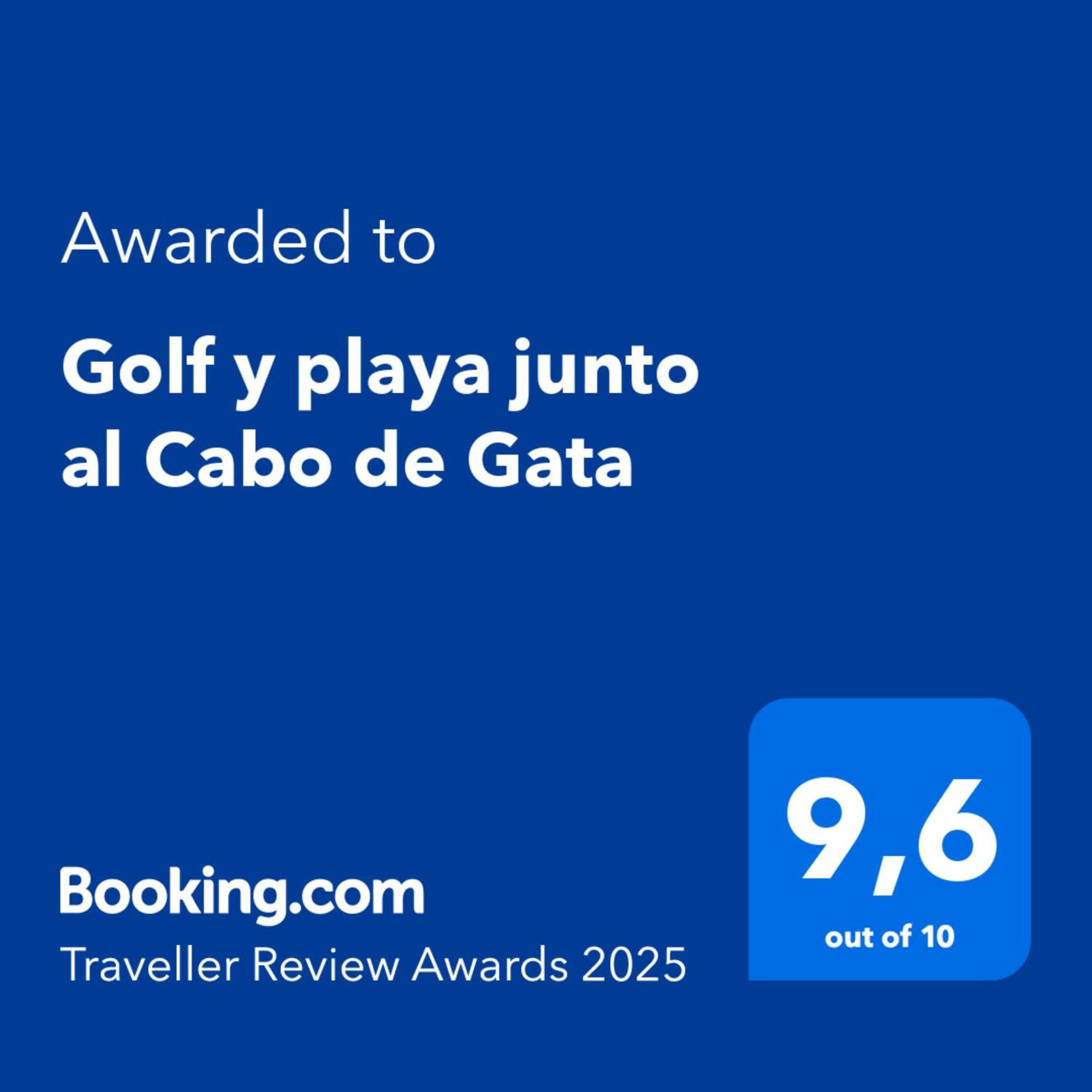 Golf Y Playa Junto Al Cabo De Gata Lägenhet Almería Exteriör bild